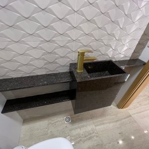 Lavabo no Granito Café Imperial